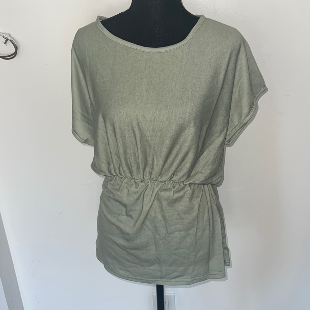 Women cap sleeve top XL